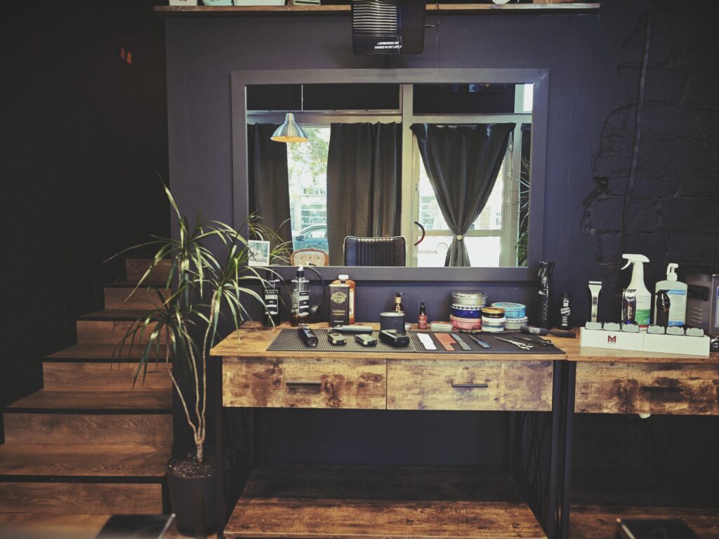 Kosmetyki barberskie w salonie Barber Tychy.